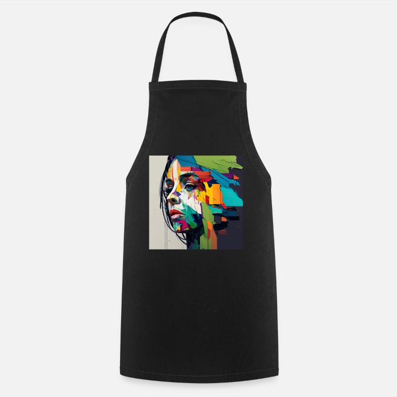 Premium Design - Kochschürze - Schwarz