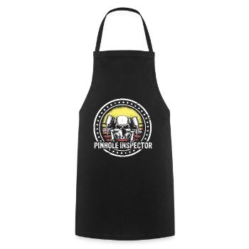 Car Painter for Car Painter for Car Detailer - Cooking Apron - black - Front - AI Model Male 185 dark (185cm)