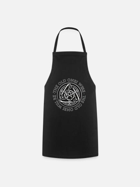 The old ones were The old ones will be the myth of Thulhu - Cooking Apron - black
