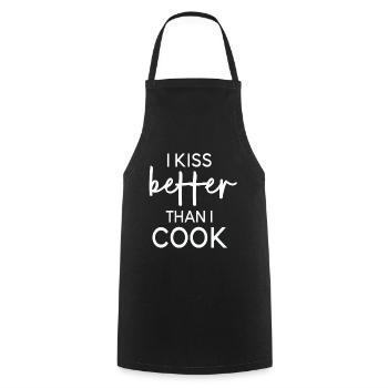 Gastronomie Koch Geschenk Mutter Küche Restaurant - Kochschürze - Schwarz - Vorne - AI Model Male 185 dark (185cm)