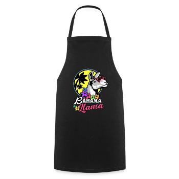 Lama - Tablier de cuisine - noir - Devant - AI Model Male 185 dark (185cm)