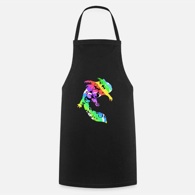 Axolotl - Tablier de cuisine - noir