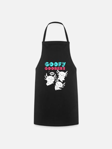 Axolotl - Kochschürze - Schwarz