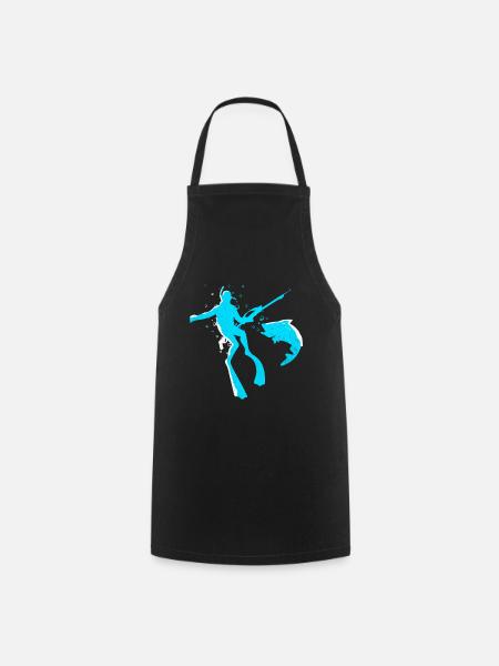 Pêche Harpon - Tablier de cuisine - noir
