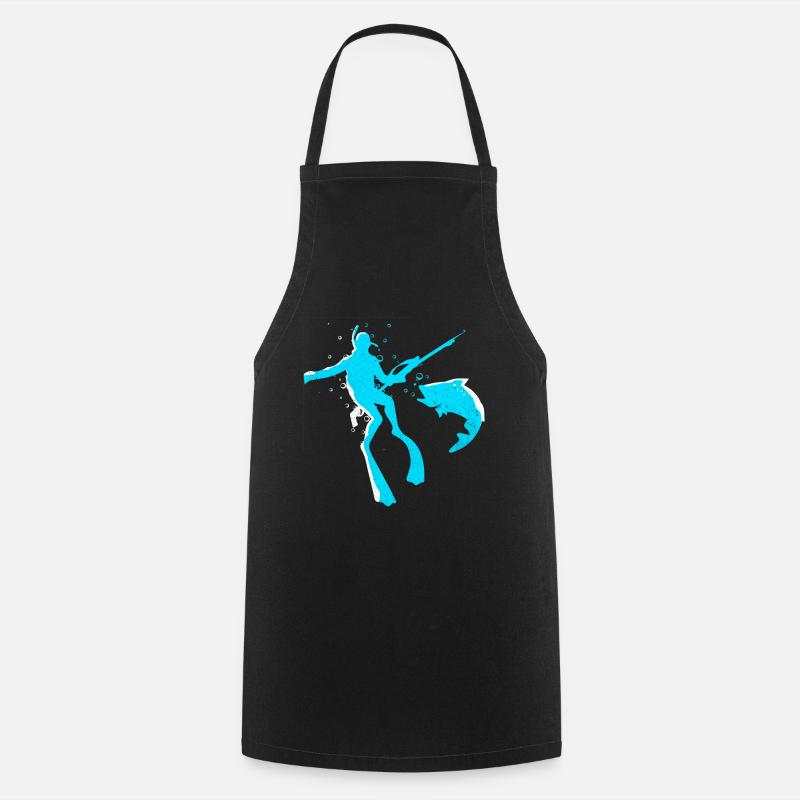 Pêche Harpon - Tablier de cuisine - noir