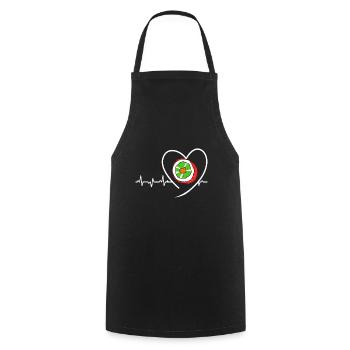 Sushi Go Riz Japon Tokyo Miso Nigiri Maki Udon - Tablier de cuisine - noir - Devant - AI Model Male 185 dark (185cm)