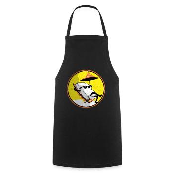 Sushi - Cooking Apron - black - Front - AI Model Male 185 dark (185cm)