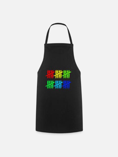 30 ans - Tablier de cuisine - noir