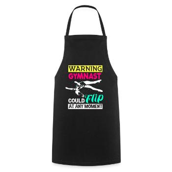 Gymnastique Main Stand Gymnastique Gymnastique Cadeau - Tablier de cuisine - noir - Devant - AI Model Male 185 dark (185cm)