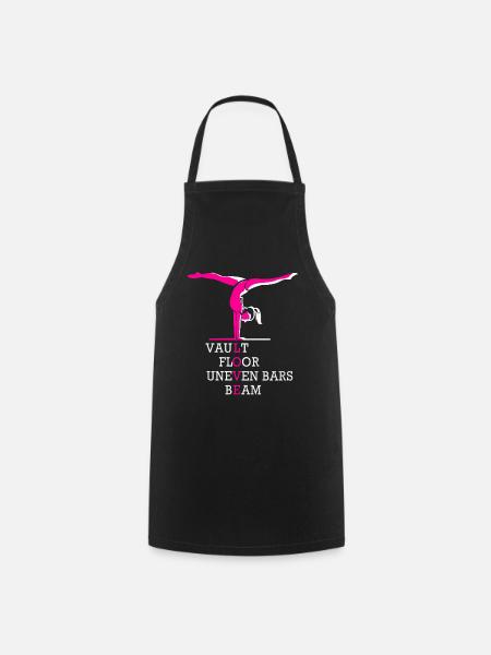 Gimnasia - Delantal de cocina - negro