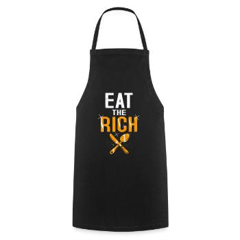 Communism - Cooking Apron - black - Front - AI Model Male 185 dark (185cm)