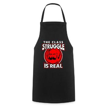 Communism - Cooking Apron - black - Front - AI Model Male 185 dark (185cm)