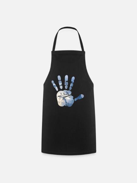 Mains-en-ciel - Tablier de cuisine - noir