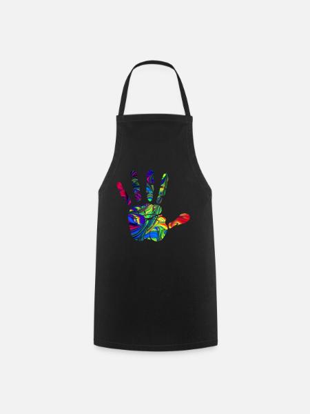 Main - Tablier de cuisine - noir