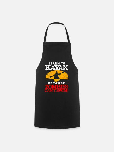 Kayak - Cooking Apron - black