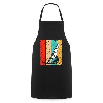Planche à voile - Tablier de cuisine - noir - Devant - AI Model Male 185 dark (185cm)