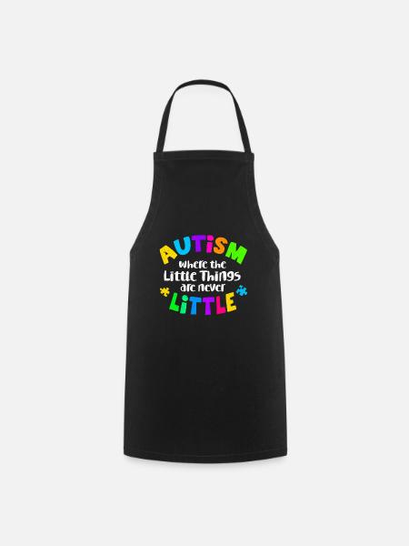 Autism - Cooking Apron - black
