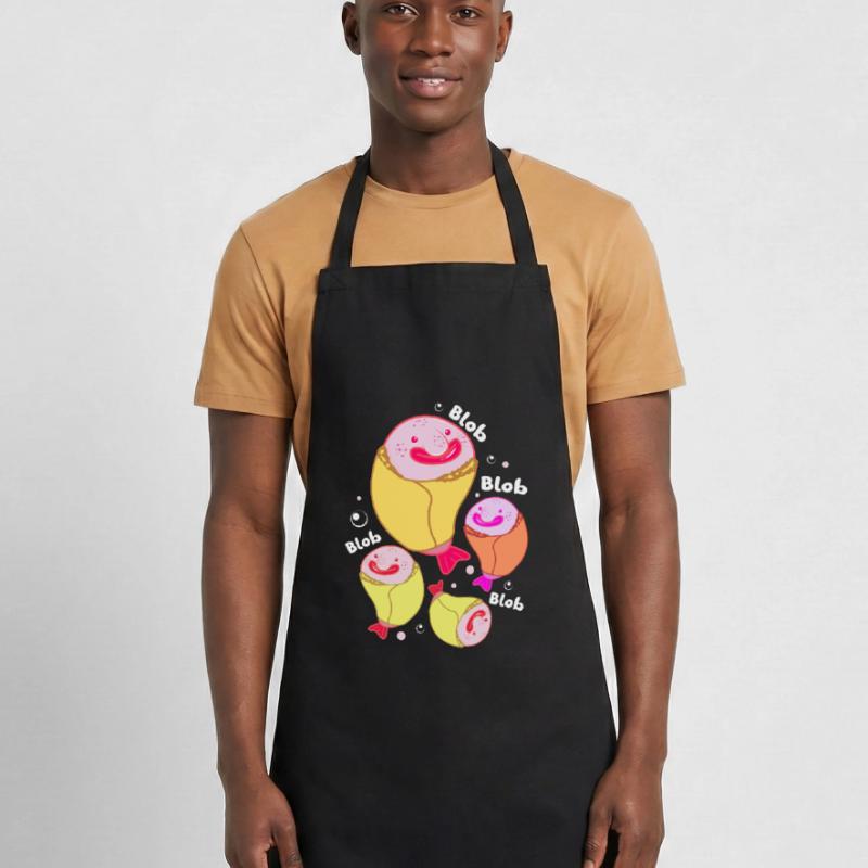 Blobfish Deep Sea Grumpy Introverted Gift Cooking Apron