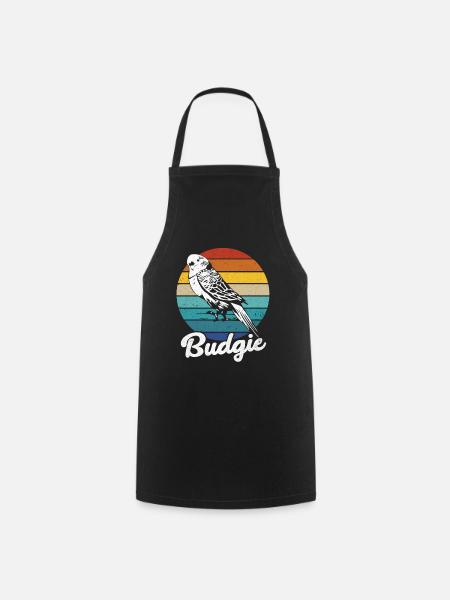 Budgie - Cooking Apron - black
