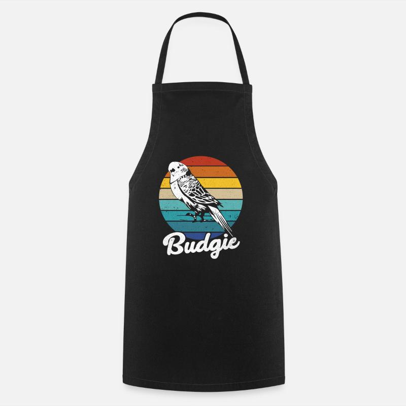 Budgie - Cooking Apron - black