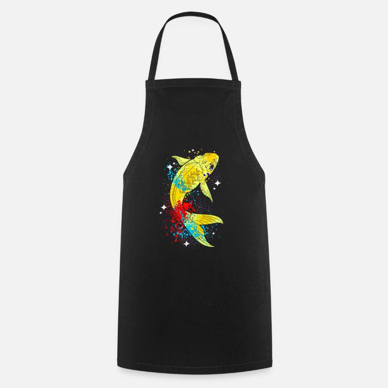 Koi - Tablier de cuisine - noir