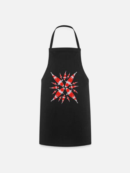 Koi - Cooking Apron - black