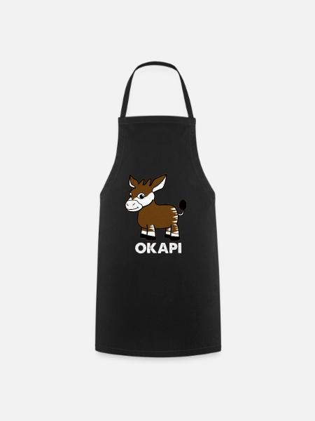 Okapi - Kochschürze - Schwarz