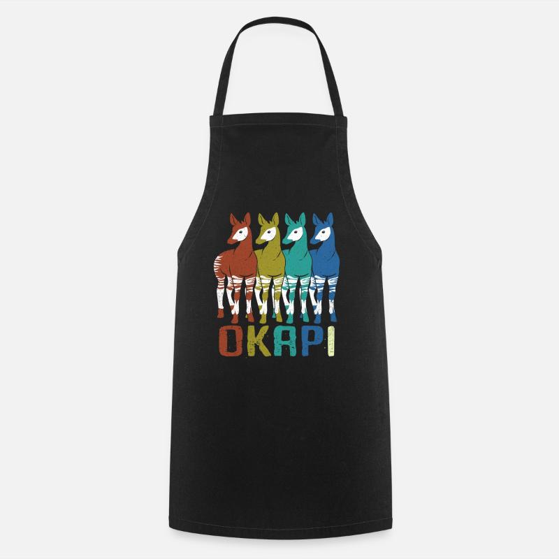 Okapi - Kochschürze - Schwarz
