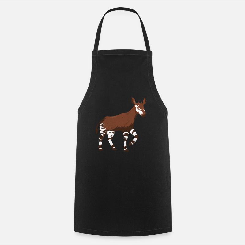 Okapi - Kochschürze - Schwarz