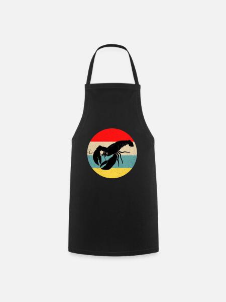 Lobster - Cooking Apron - black
