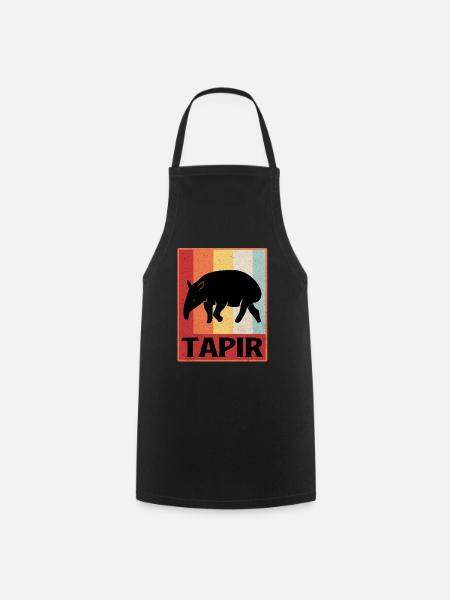 Tapir - Kochschürze - Schwarz