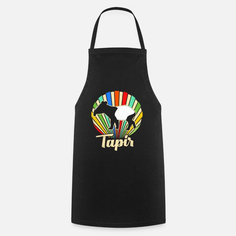 Tapir - Kochschürze - Schwarz
