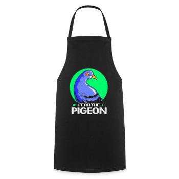 Dove - Cooking Apron - black - Front - AI Model Male 185 dark (185cm)