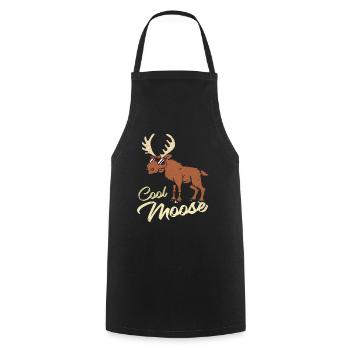 L’orignal - Tablier de cuisine - noir - Devant - AI Model Male 185 dark (185cm)