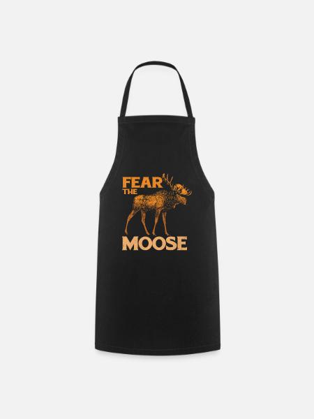 Elk - Cooking Apron - black