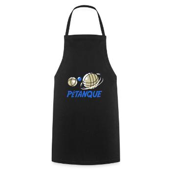 Pétanque Bocce Raffa Boule Sport Ball Petanque - Cooking Apron - black - Front - AI Model Male 185 dark (185cm)