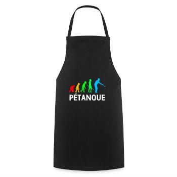 Pétanque Bocce Raffa Boule Sport Ball Petanque - Cooking Apron - black - Front - AI Model Male 185 dark (185cm)