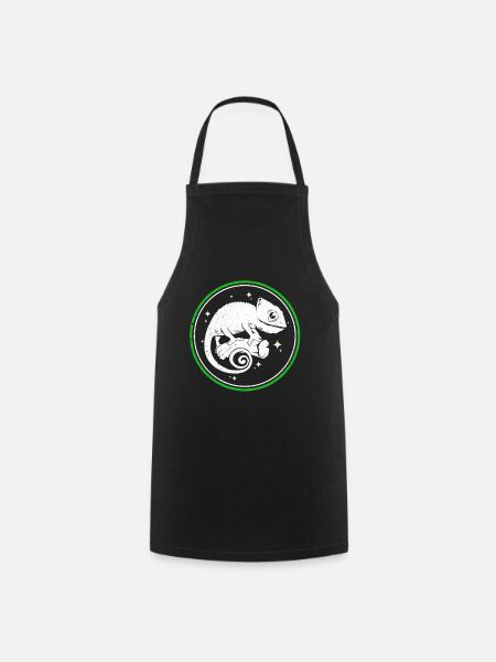 Chameleon - Cooking Apron - black