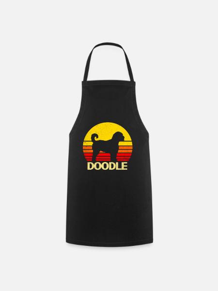 Doodle - Kochschürze - Schwarz