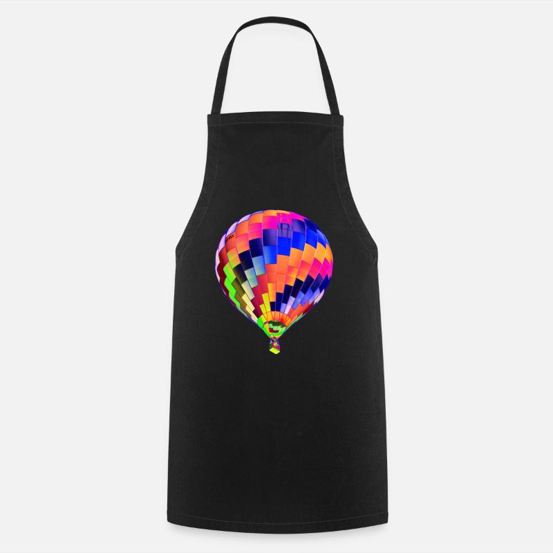 Montgolfière - Tablier de cuisine - noir