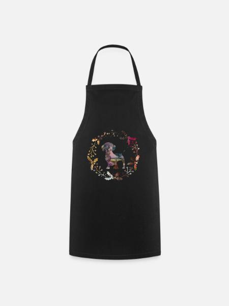 teckel - Tablier de cuisine - noir