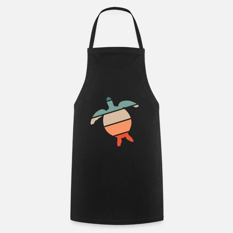 tortue - Tablier de cuisine - noir