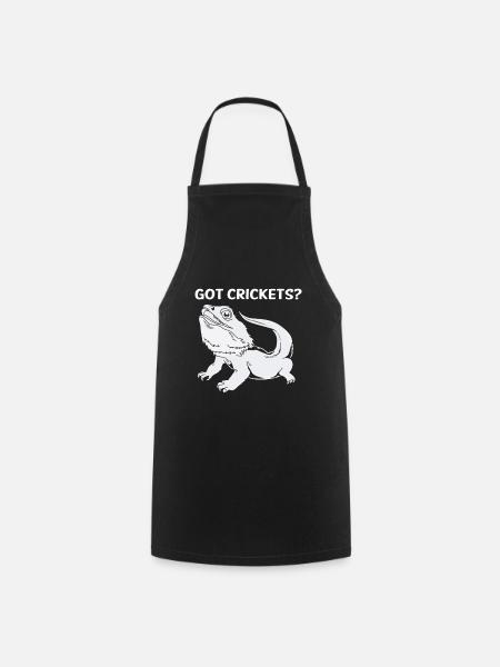 Bearded Dragon Bearded Dragon - Cooking Apron - black