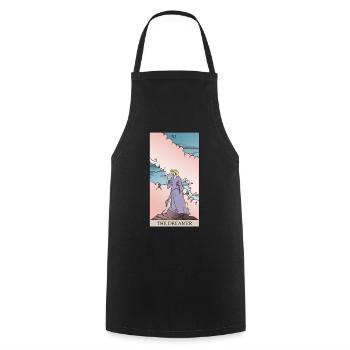 Tarot Card of the Dreamers for Magical Dreamer - Cooking Apron - black - Front - AI Model Male 185 dark (185cm)
