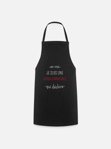 Super Formatrice Qui Déchire - Tablier de cuisine - noir