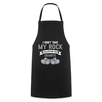 Collecteurs minéraux et ventilateur de minéraux de minerais - Tablier de cuisine - noir - Devant - AI Model Male 185 dark (185cm)