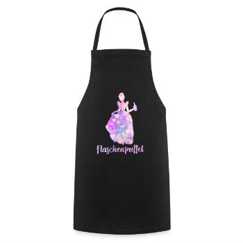 Bottled putt bachelorettes - Cooking Apron - black - Front - AI Model Male 185 dark (185cm)