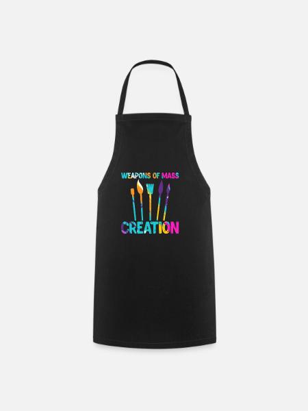 artiste - Tablier de cuisine - noir