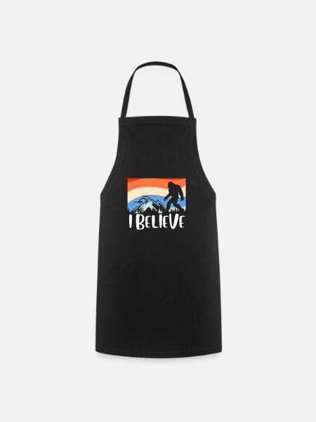 Bigfoot - Cooking Apron - black
