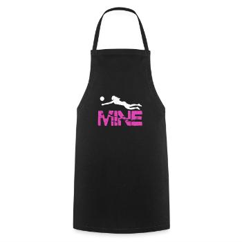 Volley Beach Volleyball Beach Volleyball Gift - Cooking Apron - black - Front - AI Model Male 185 dark (185cm)